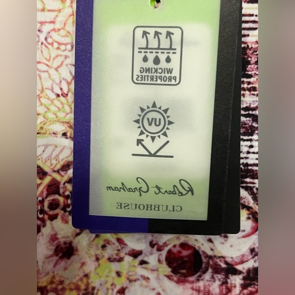 Robert Graham Men's Polo Clubhouse Geneva Paisley Performance Golf Large NWT - Picture 6 of 8